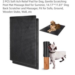 Dog Itch Relief Pad - Black